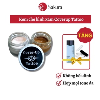 Kem nền che khuyết điểm hình xăm Cover Up chính hãng chống nước lâu trôi