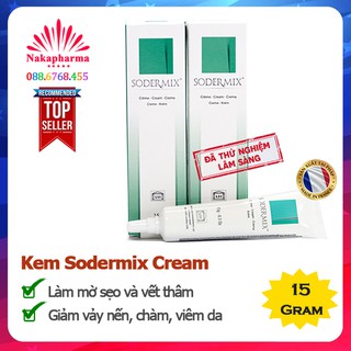 Kem bôi sẹo Sodermix Cream Sodemix