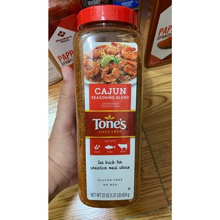 Bột gia vị CAJUN TONE'S 624g