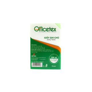 Giấy Ghi Chú Officetex 3X2 OT21-004 Màu Xanh Lá