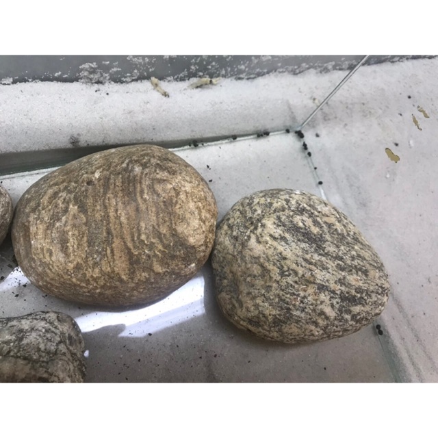 Đá cuội vân mây trang trí 1kg