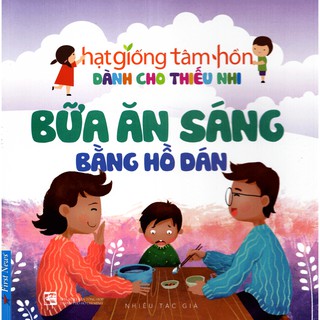 Sách - Truyện Thiếu Nhi HGTH - Bữa Ăn Sáng Bằng Hồ Dán
