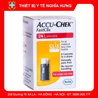 Kim lấy máu Accu check FastClix