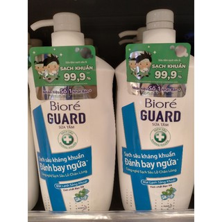 Sữa tắm Biore Bạc Hà 800ml