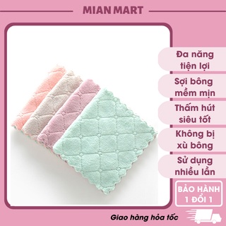 [GIÁ HỦY DIỆT] Lô 10 khăn lau đa năng 2 lớp siêu thấm- MIAN MART