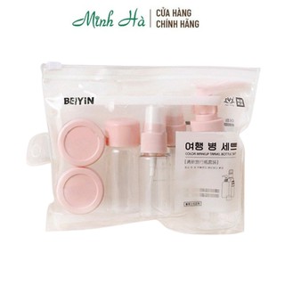 Bộ Chiết Mỹ Phẩm Du Lịch Nhỏ Gọn, 5 Món Beiyin