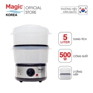 [Mã ELHADEV giảm 4% đơn 300K] Nồi hấp thực phẩm 2 tầng Magic A64 5L