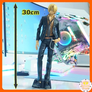 MÔ HÌNH SANJI VEST ĐEN 30CM INFINY DECOR