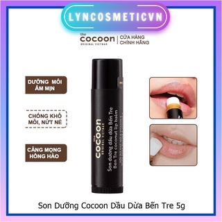 Son Dưỡng Môi Chiết Xuất Dầu Dừa Bến Tre The Cocoon Ben Tre Coconut Lip Balm 5g
