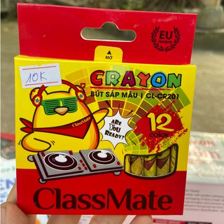 BÚT SÁP MÀU CRAYON 12 MÀU CLASSMATE CL-CR201