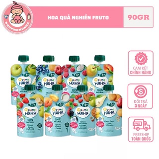 [Date t1/2023] Hoa quả Nghiền Fruto (trên bao bì in là ngày sản xuất, hsd 1 năm từ nsx)