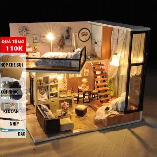 Đồ trang trí Mô hình nhà lắp ghép có đèn Life Dream TYU 16D DochoiHCM