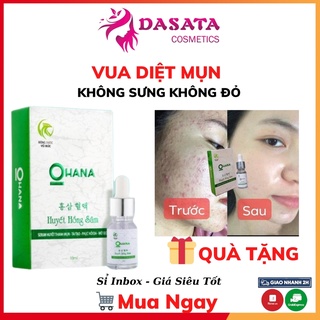 Huyết Hồng Sâm OHANA Vua Diệt Mụn Đầu Đen Ẩn Trứng Cá Bọc Cám Không Bong Da DASATA TM03
