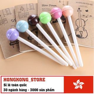 Bút Bi Viết Hình Kẹo Mút Siêu Dễ Thương - Bút Bi Nước Văn Phòng Mực Đen ( Phát Màu Ngẫu Nhiên )