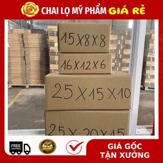 Hộp Carton Giá Rẻ ❤ RẺ VÔ ĐỊCH ❤ [16x12x6] Thùng Hộp Carton Đóng Gói Hàng , phụ kiện du lịch