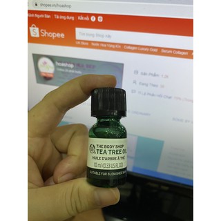 Tinh dầu trà tea tree oil giảm mụn THE BODY SHOP