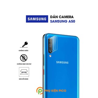 Cường lực camera Samsung A50 trong suốt độ cứng 9H chống trầy xước, va đập - Dán camera Samsung Galaxy A50