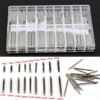 Bộ 360 Chốt Đồng Hồ, Thay Thế và Sửa Chữa Đồng Hồ Đeo Tay 8mm 9mm 10mm 11mm 12mm 13mm 14mm 15mm 16mm 17mm 18mm 19mm 20mm