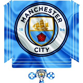 [PS4] Miếng dán bảo vệ và trang trí máy game Man.city