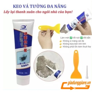 Tuýp KEO VÁ TƯỜNG đa năng 250g - Vá vết nứt tường, trầy xước, bong tróc, sạch vết bẩn - giadunggiare.vn