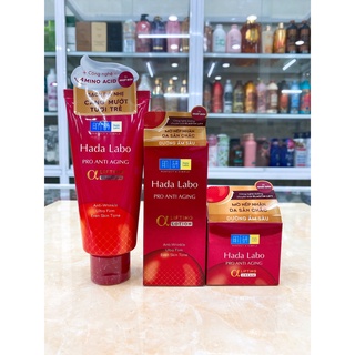Combo 3 Sản Phấm Dưỡng Ẩm Chống Lão Hóa HADA LABO Chính Hãng Công Ty