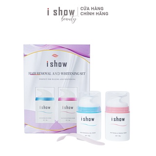 BỘ KEM TẨY LÔNG VÀ KEM DƯỠNG TRẮNG SĂN CHẮC DA ISHOW