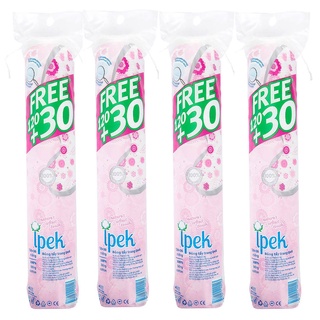 COMBO 4 Bông tẩy trang IPek Cotton Pad Thổ Nhĩ Lỳ