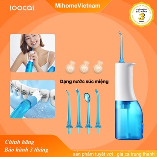Máy tăm nước, xịt vệ sinh răng miệng Xiaomi Soocas W3 PRO và W3 máy tăm nước cầm tay