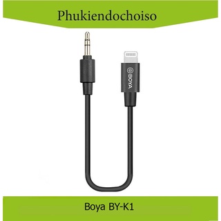 Cáp kết nối BY-K1 Chuyển Từ Jack 3.5mm sang Cổng Lightning