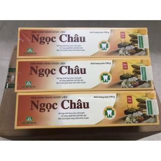 Kem đánh răng dược liệu Ngọc Châu 100g