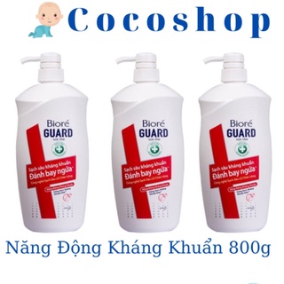 Sữa tắm Biore năng động, kháng khuẩn 800g