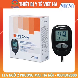 Máy đo đường huyết OG Care New nhập Ý chính hãng-TBYTVH