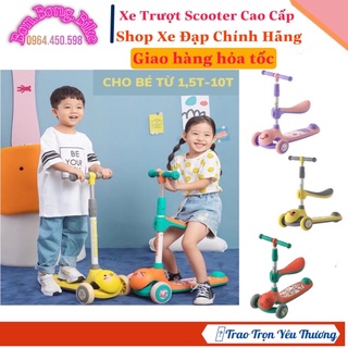 Xe Trượt Scooter Mẫu Mới 2022 801-802-808 Chính Hãng Cao Cấp Cho Bé 2-10 tuổi