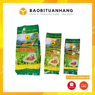 100 túi chè in thái nguyên đựng 100g kt 8x20 cm