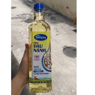 Dầu ăn Simply Đậu Nành 1 lít