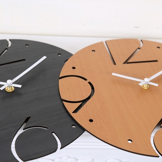 Đồng hồ treo tường nghệ thuật phong cách UMASO [Tặng kèm Móc treo và Pin]