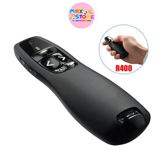Bút chỉ laser điều khiển từ xa R400 dùng khi thuyết trình PowerPoint