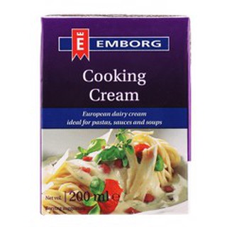 Kem nấu tiệt trùng hiệu Emborg 200ml (20%)