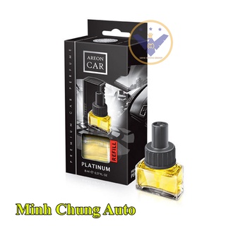 Nước hoa ô tô cao cấp chính hãng Areon kẹp cửa gió điều hòa Platinum
