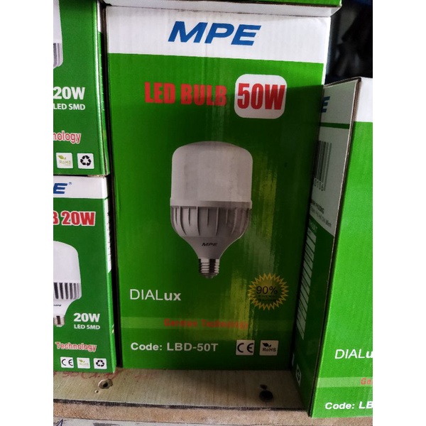 led trụ 50w mpe