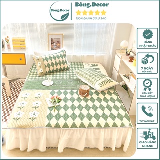 Chiếu điều hòa cao su non Latex 5D nhập khẩu cao cấp, chất liệu tencel mát lạnh dày dặn mẫu hót nhất 2022