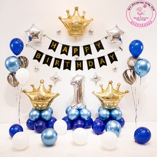 Set Bóng Sinh Nhật❤️Happy Birthday❤️Hoàng Gia