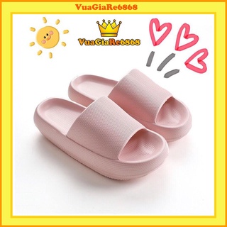 Dép Quai Ngang Nữ Bánh Mì Trơn Phong Cách Hàn Quốc Đế Cao - Chống Trơn Trượt KS888
