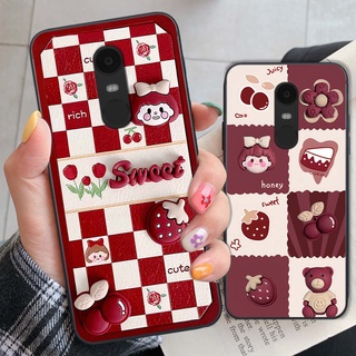 Ốp Xiaomi Redmi Note 4/ Note 4x / Redmi 5 Plus in hình trái tim, caro kẹo ngọt đầy cá tính siêu đẹp siêu chất
