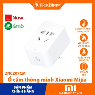 Ổ cắm thông minh Xiaomi Mijia Smart Socket 2 Bluetooth Gateway Version ZNCZ07CM điều khiển từ xa smart home tự động
