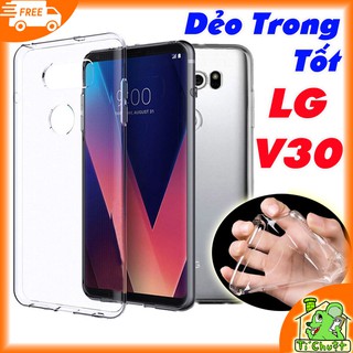 [Loại Tốt-Ảnh Thật] Ốp lưng LG V30 Silicon Dẻo Trong Suốt