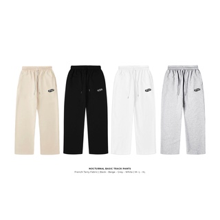 Quần Nỉ Ống Rộng NOCTURNAL Basic Track Pants Unisex Nỉ Chân Cua Local Brand
