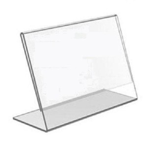 Kệ menu mica, đựng card visit, chức danh, ghi giá sản phẩm