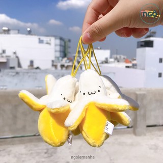 [ẢNH CLIP THẬT] Móc Khoá Bé Chuối Bông Dễ Thương 7 CM