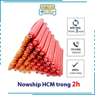 Xúc xích cho chó mèo đồ ăn vặt cho thú cưng Bioline cung cấp đầy đủ dưỡng chất, vị bò, cá, gà thơm ngon dễ ăn